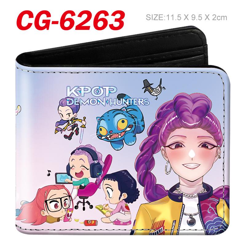 K-POP Demon Hunter Девичья группа 3D Тисненый Аниме Кошелек для Студентов и Поклонников