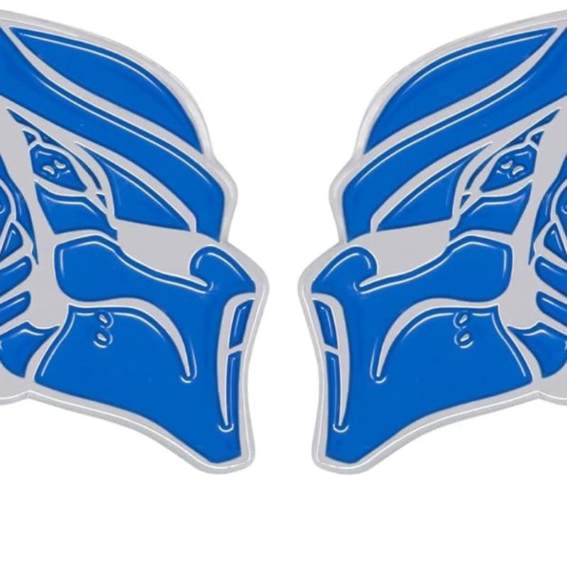 Predator Emblem, Custom 3D Exterior Automotive Accessories, Universal Fit for Car, Truck, SUV (Set of 2) (Red)