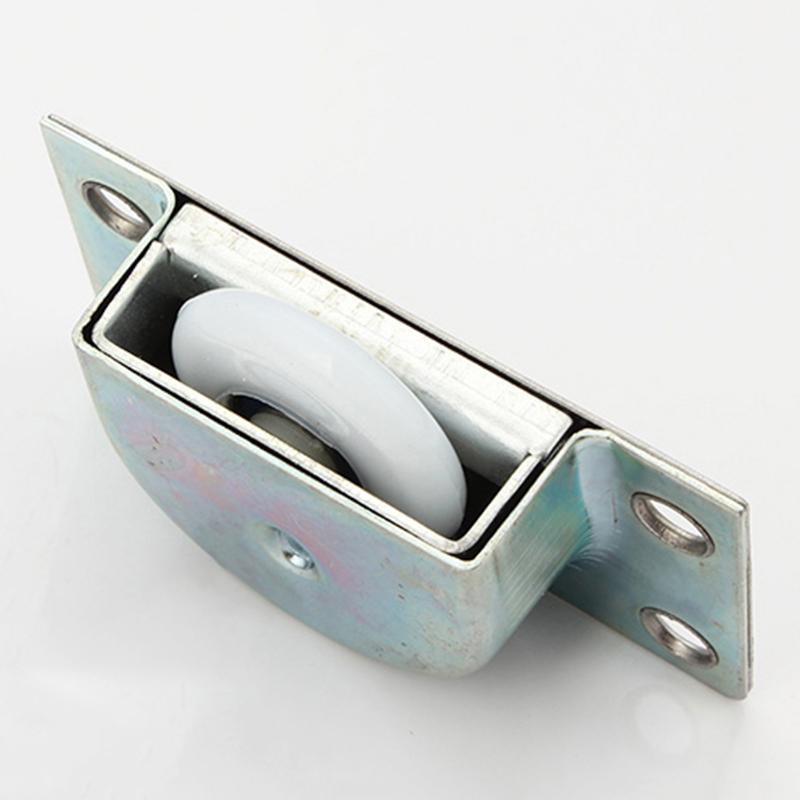 1 комплект роликов из нержавеющей стали для раздвижных дверей, подвесных дверей шкафа для спальни, аксессуаров для мебели, душевой кабины.