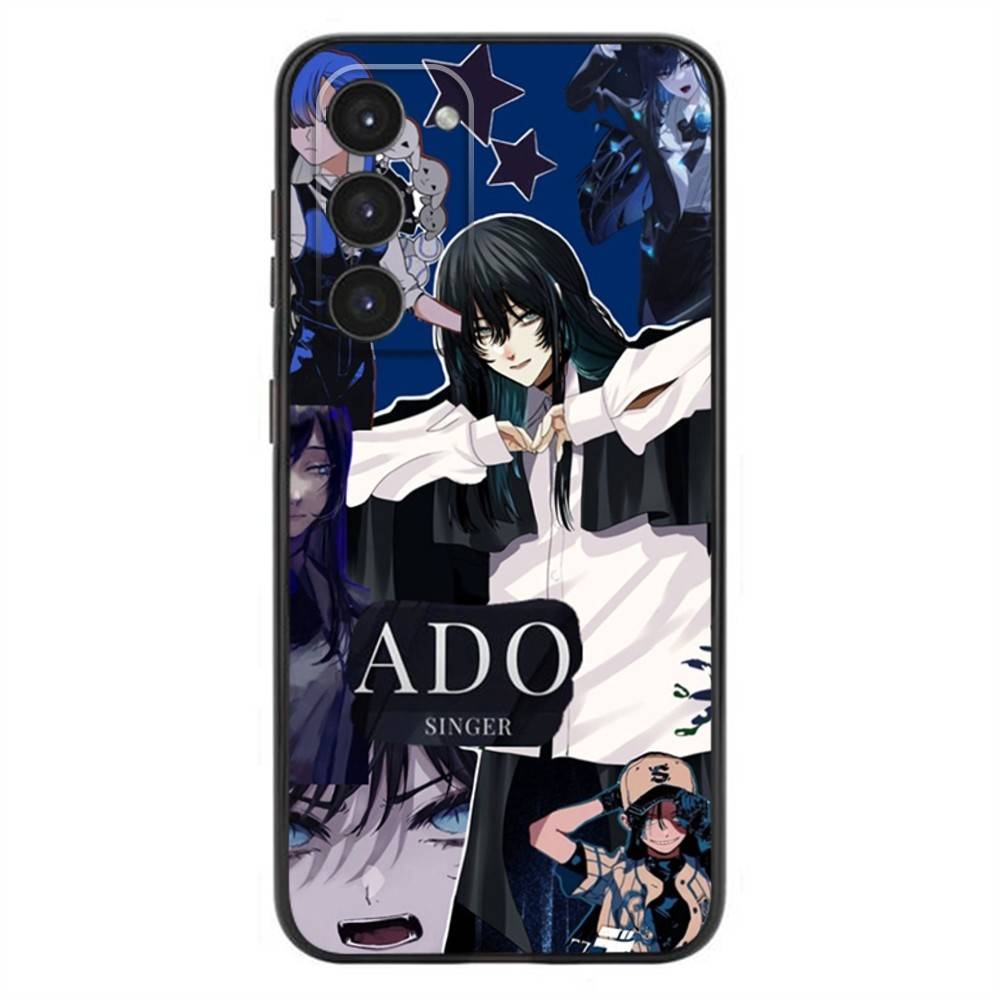 Чехол для телефона японской певицы Ado для Samsung Galaxy A20, 21s, 22, 31, 32, 52, 53, 72, 73, 80, 91, мягкий жидкий силикон, черный