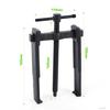 Friendship Gear Puller, Crank Pulley, Bearing Removal Tool, Long Jaw Type, Automotive Maintenance Tool, Carbon Steel, 200mm