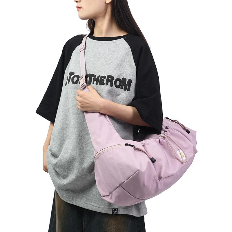 Сумка через плечо Commuter Pleated Large Hobo Bag Crossbody Bag Couple Sports Bag