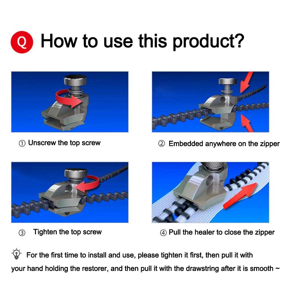 3 разных размера комплект для ремонта молнии замена плохой пряжки чемодана головка молнии