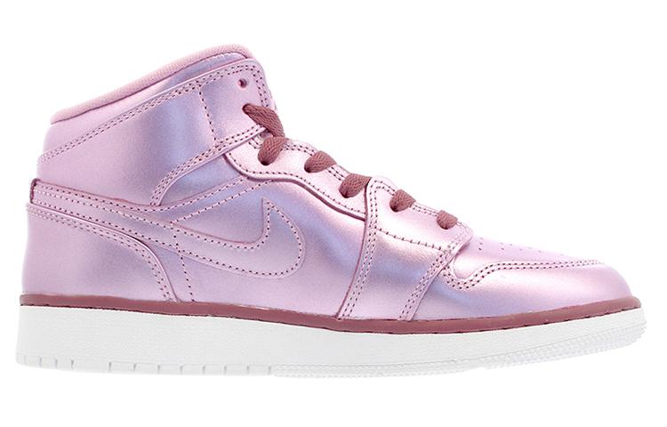 Air Jordan 1 Mid Se 'Розовый Розовый' GS AV5174-640