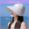 Summer Wide Brim Sun Hat With Removable Hat Top Breathable Sunshade For Outdoor Activities