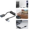 USB 3.0 удлинительный кабель-шнур с выключателями, изгиб под 90 градусов для USB-вентилятора, светодиодной лампы