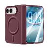 Magnetic Snap-on Leather Case With Screen Protector IPhone Duo Full Coverage Slim Back Cover