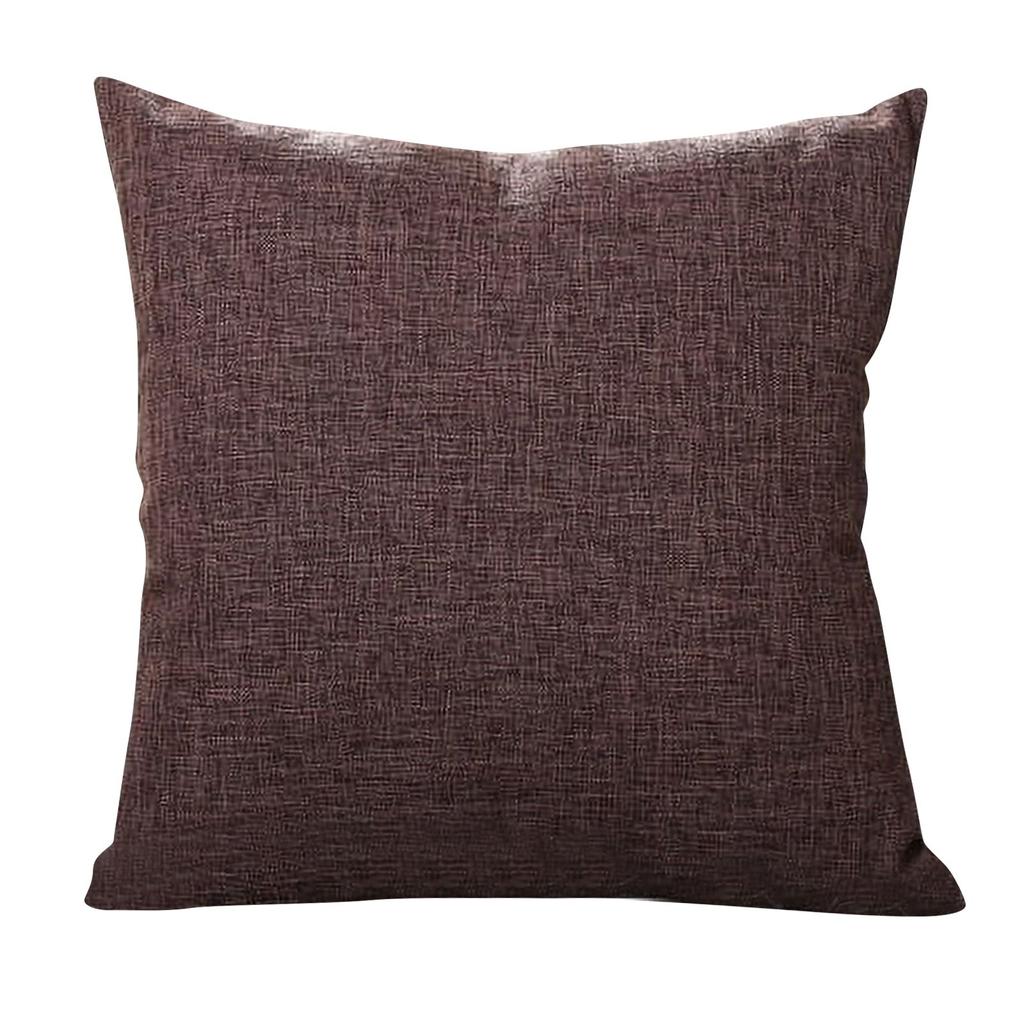 55 * 55 см Чехол для подушки Домашняя утолщенная льняная наволочка, диванная подушка, мягкая подушка для изголовья кровати