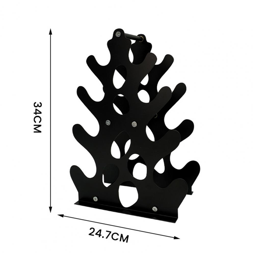 4-Tier Dumbbell Rack Heavy Duty Weight Stand with Handle Space Saving A-Frame Metal Home Gym Workout Dumbbell Holder