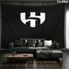 Al-Hilal Saudi FC Wall Tapestry Aesthetic Wall Hanging Printed Fabric Blanket Decorative Tapestries for Bedroom Living Room Home Decor