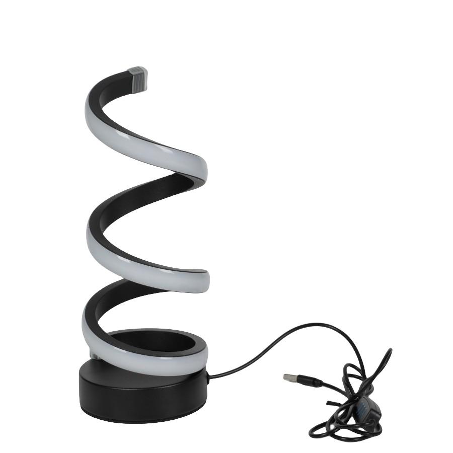 1PC Modern S Desk Lamp USB External Luminescent Tricolor Bedroom Desktop Decorative Eye Lamp