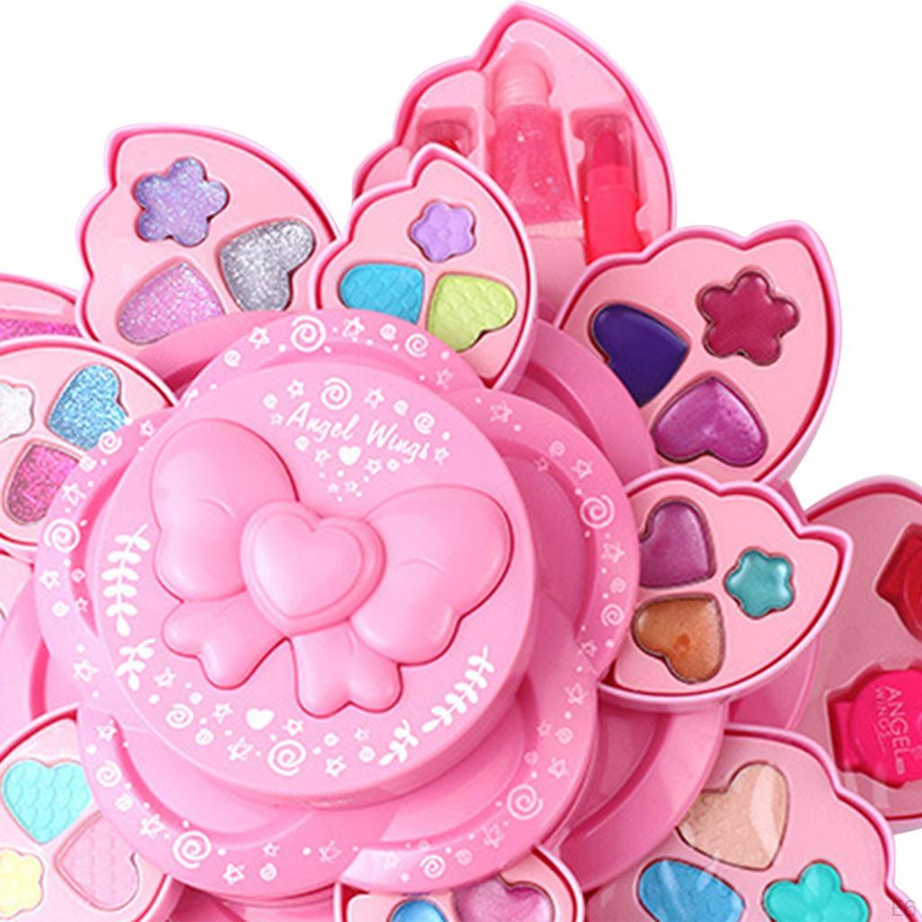 Детский набор для макияжа, Косметические наборы, Подарки на День святого Валентина для детей