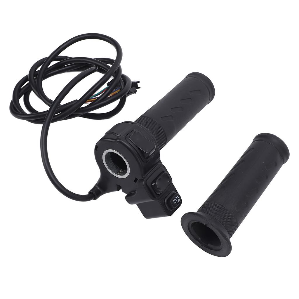Electric Bike Throttle Grip Sensitive Speed Control Scooter Handlebar Grip with 1.6m Cable SM
