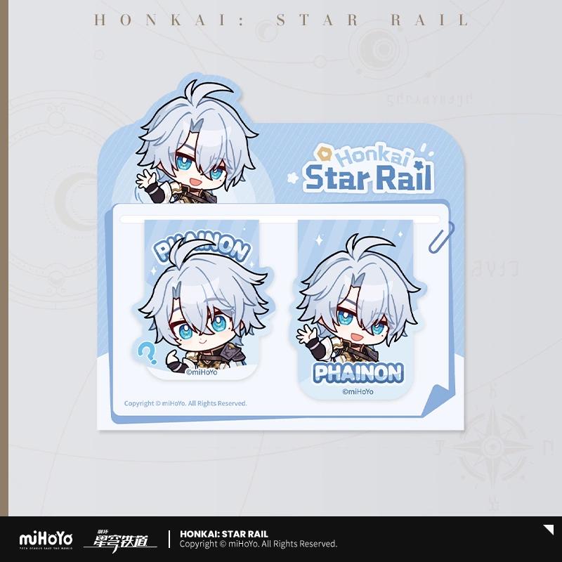 Sunsyea Официальный мерч Honkai Star Rail miHoYo Оригинальный Аутентичный Серия PMZLG Брелок Значок Phainon