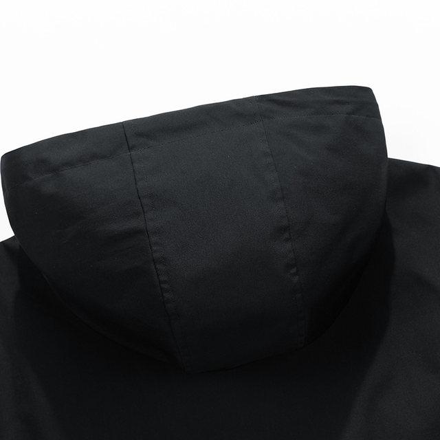 Мужская куртка с капюшоном, ветровка, тренчкоты, большие размеры 6XL 7XL 8XL, большие размеры, водонепроницаемая черная куртка-бомбер для кемпинга, свободная, тонкая, софтшелл