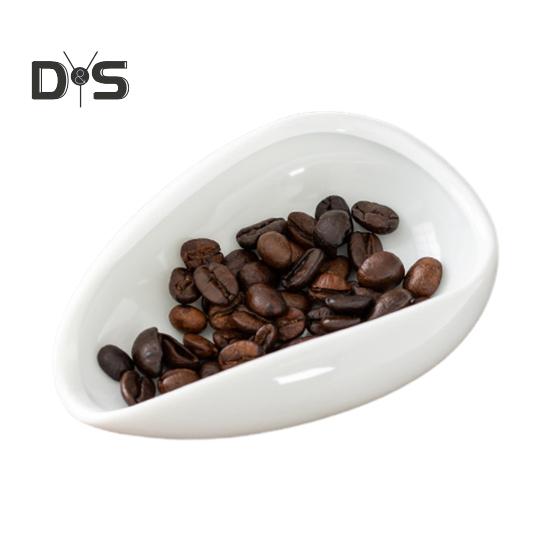 Чашка для дозирования кофе, инструменты бариста, утварь, портативная кофейная ложка для домашнего кафе, шведского стола, отеля, офиса, керамическая чаша для взвешивания кофейных зерен