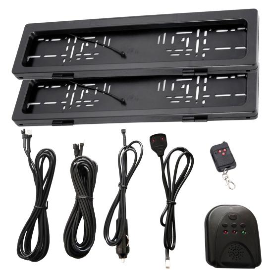 2 шт. Рамка для номерного знака спереди и сзади, Электрическая рольставня с дистанционным управлением, Номерной знак