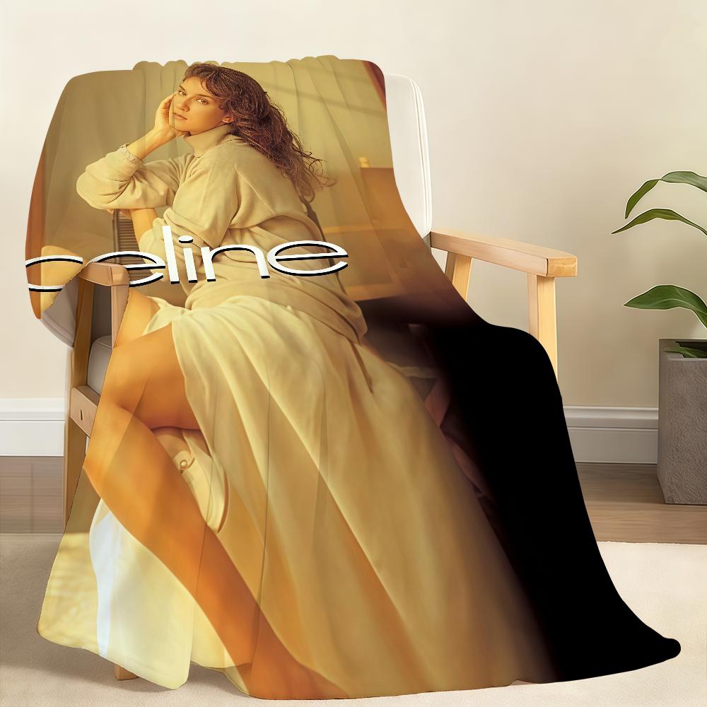 Плед Singer C Celine D DioN N Мягкий плед для дома Спальни Кровати Дивана Пикника Путешествий Офиса Покрывало Подарок