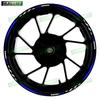Для мотоцикла Honda CB190R CB 190R аксессуары 17-дюймовые наклейки на переднее и заднее колеса декоративная светоотражающая наклейка на обтекатель