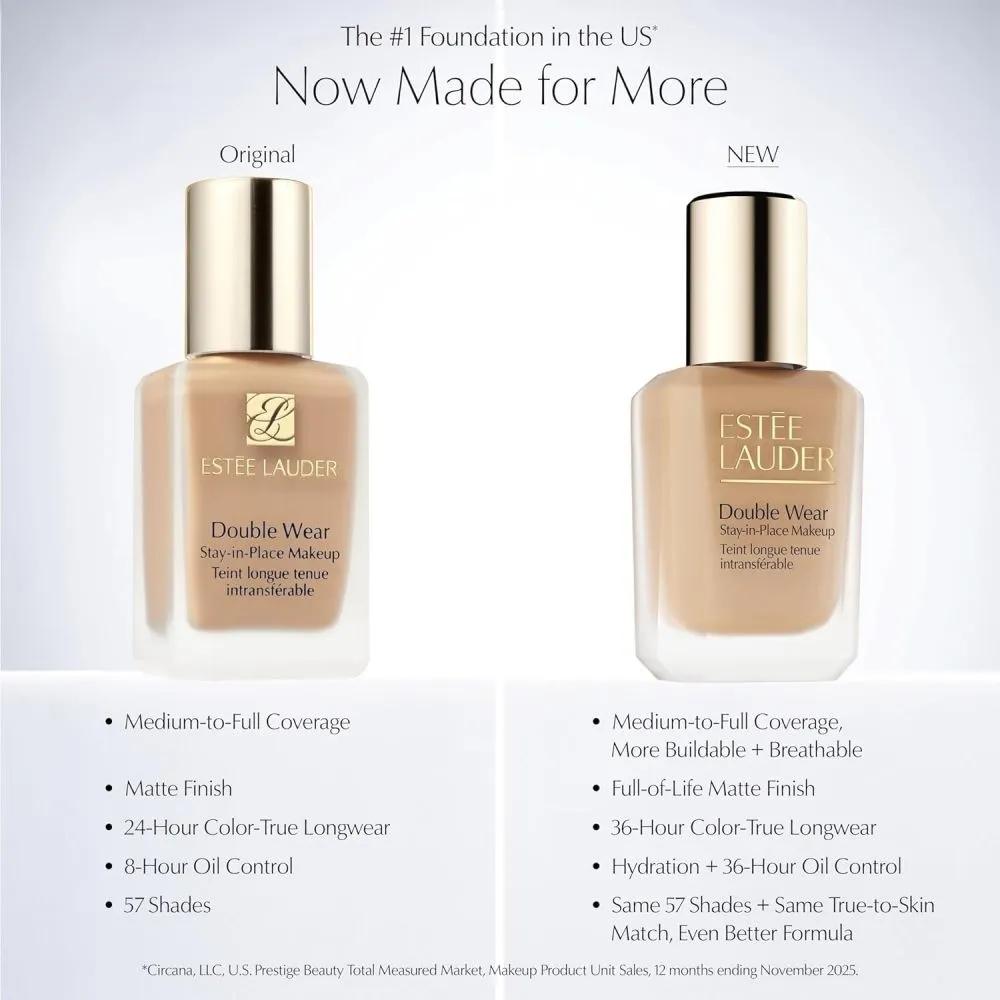 Estée Lauder ON1 Alabaster Double Wear Foundation New Formula 30ml