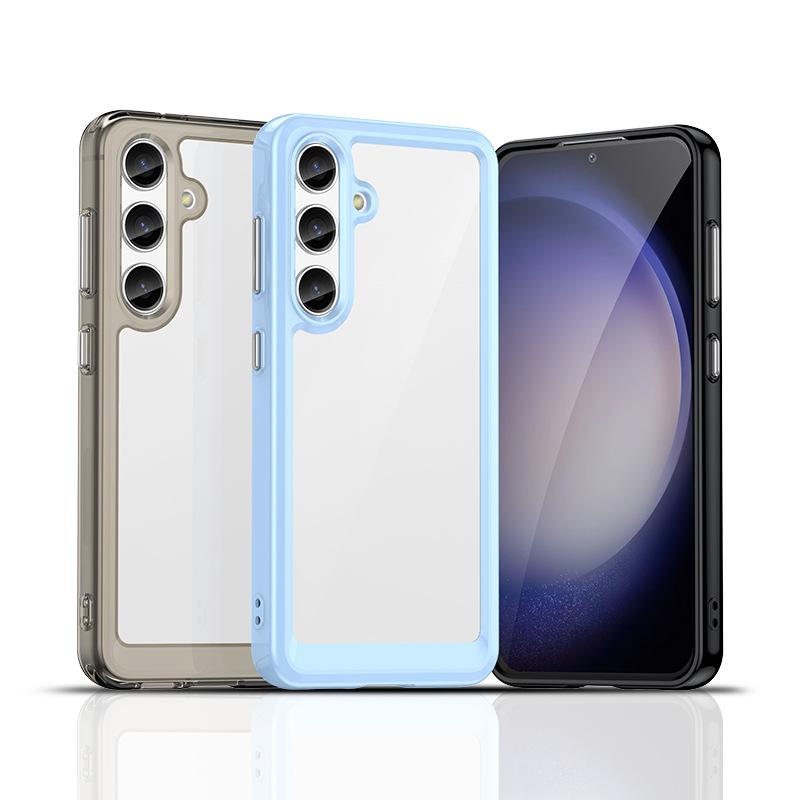 Применимо к цветному чехлу для мобильного телефона Samsung S11, чехлу для мобильного телефона S11+, чехлу S11Ultra, всестороннему акриловому чехлу однотонному противоударному