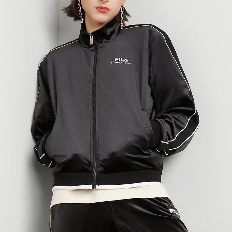 Новые женские куртки FILA, цвет «Вороненая сталь» F11W218506F-BK