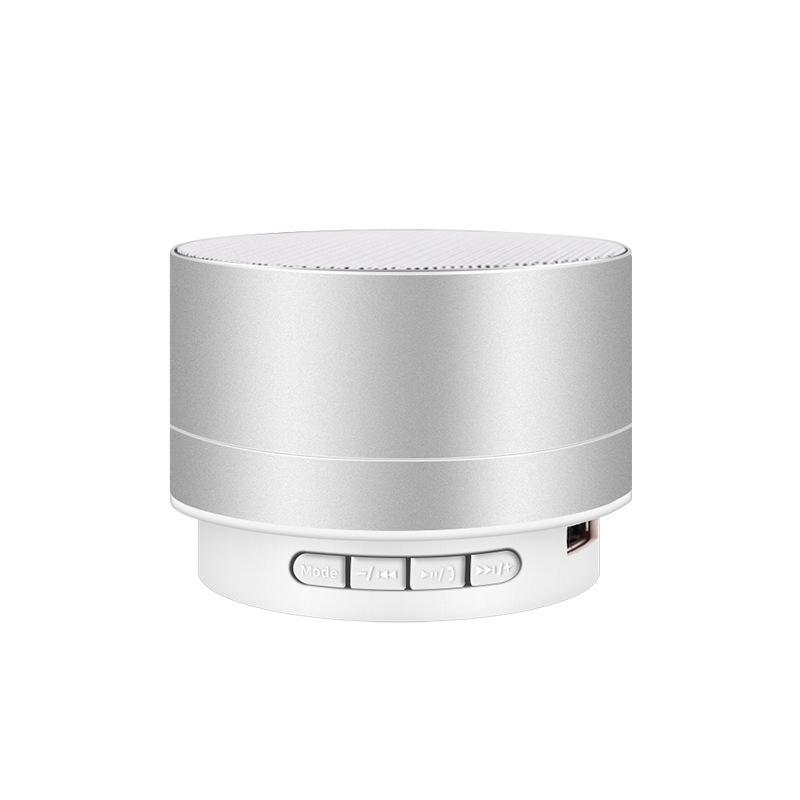 A10 Мини Металлический Bluetooth Динамик с Сабвуфером, USB, Беспроводной и Поддержкой Карт для Мобильного Телефона, Компьютера и Ноутбука.