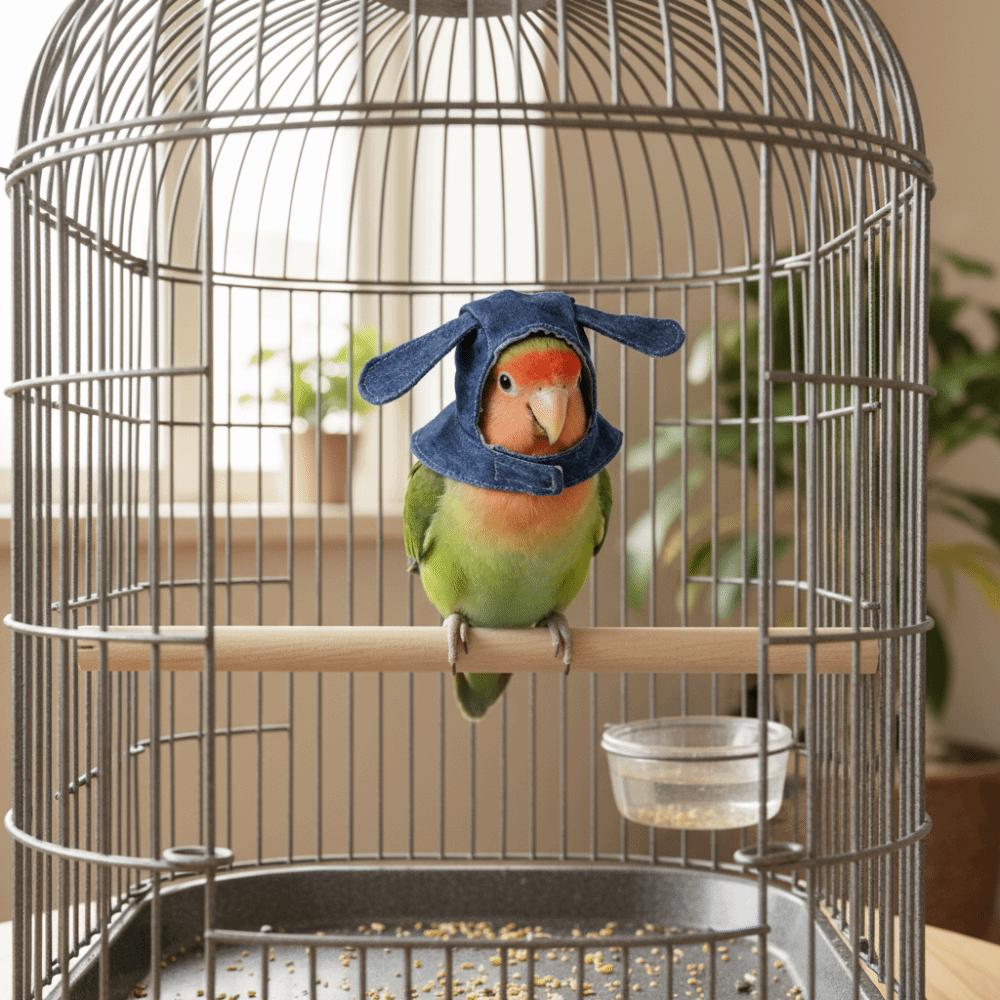 Windproof Parrot Cloak Cozy Bird Flight Cap Cute Bird Role Play Clothes Cosplay