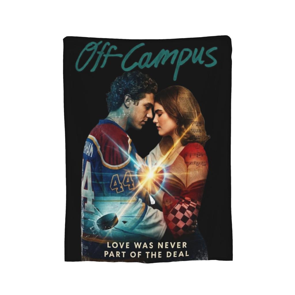 Dean Di Laurentis Off Campus Blanket Fleece Ultra-Soft Throw Blankets for Airplane Travel Bedroom Quilt