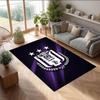 Anderlecht FC Soccer Football Pattern Soft Area Rug Non Slip Indoor Floor Carpet Sports Decor Mat for Bedroom
