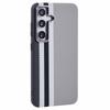For Samsung Galaxy S25 Case Compatible with MagSafe Carbon Fiber Texture Water Transfer PC Phone Cover