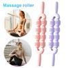 Fitness Roller Ball Massage Stick Anti Cellulite Relaxation Muscles Yoga Massage Stick Multifunction Durable Fascia Stick