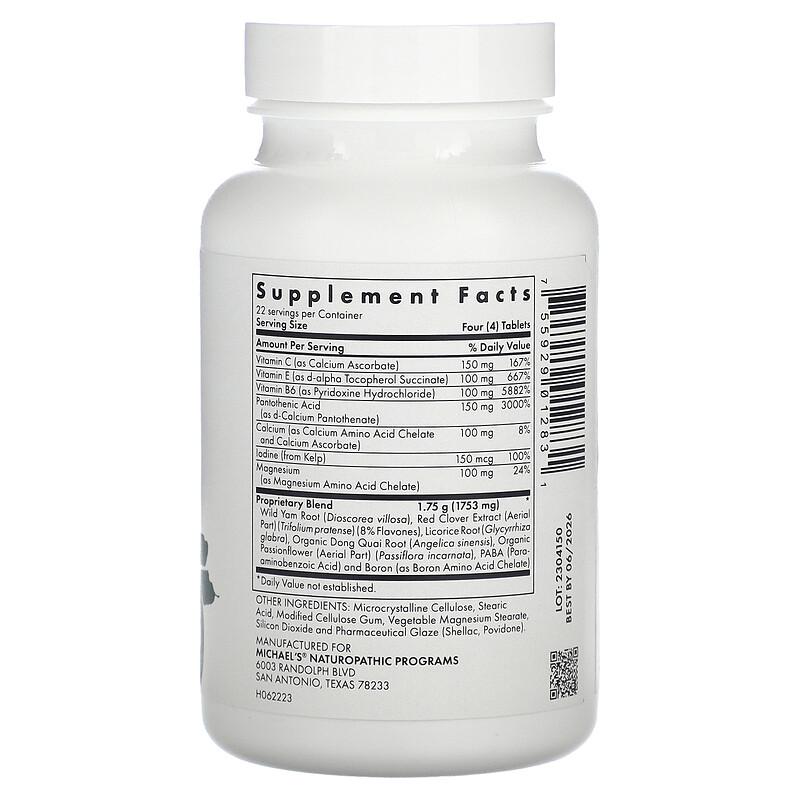For Women's Changes, 90 Vegetarian Tablets