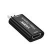 Высококачественная карта захвата HDMI на USB для мониторинга на ноутбуке и игровых прямых трансляций с совместимостью с Switch/PS4