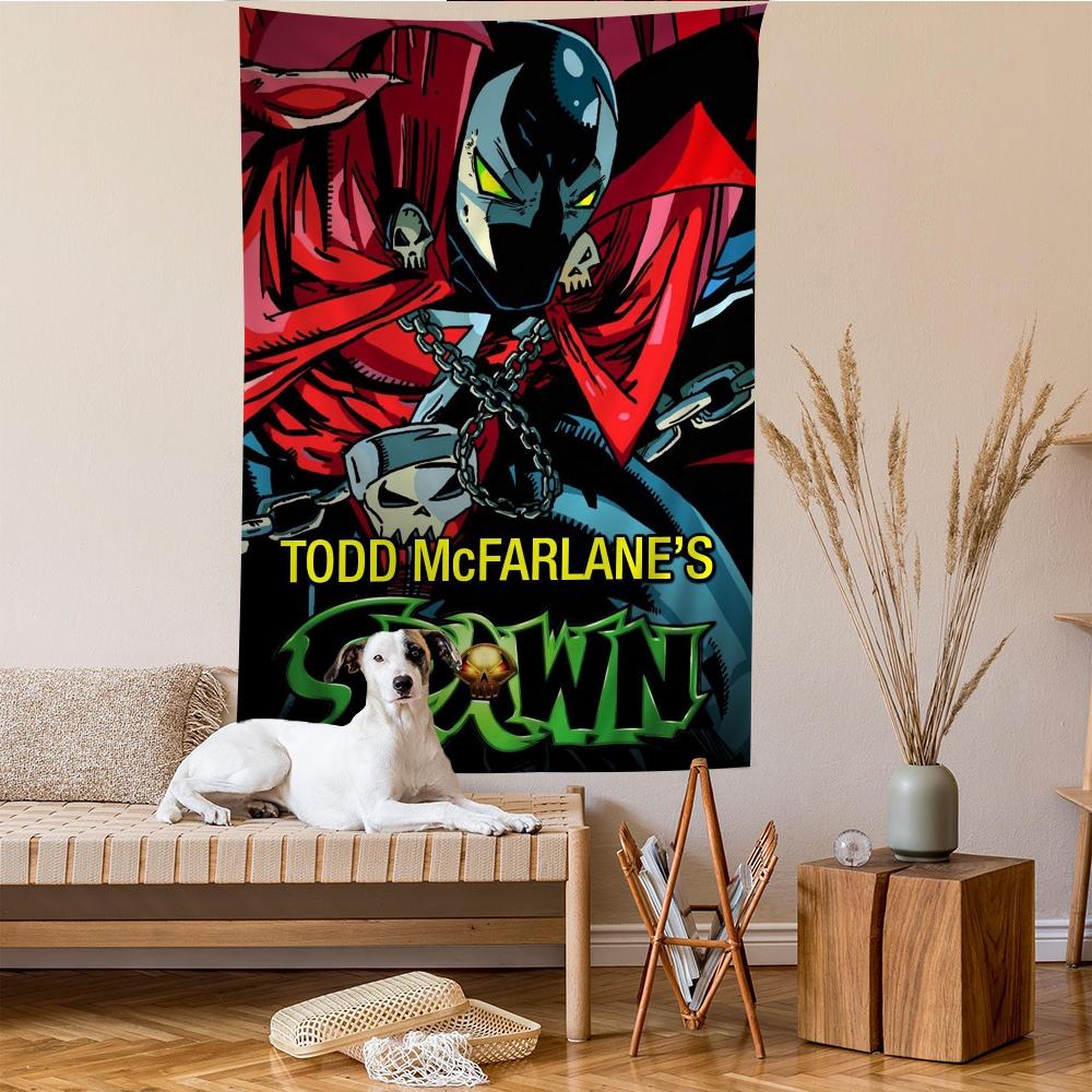Хоррор Фильм SSpawn Подвесной Богемный Гобелен Богемные Настенные Гобелены Мандала Дешевый Хиппи Настенное Полотно