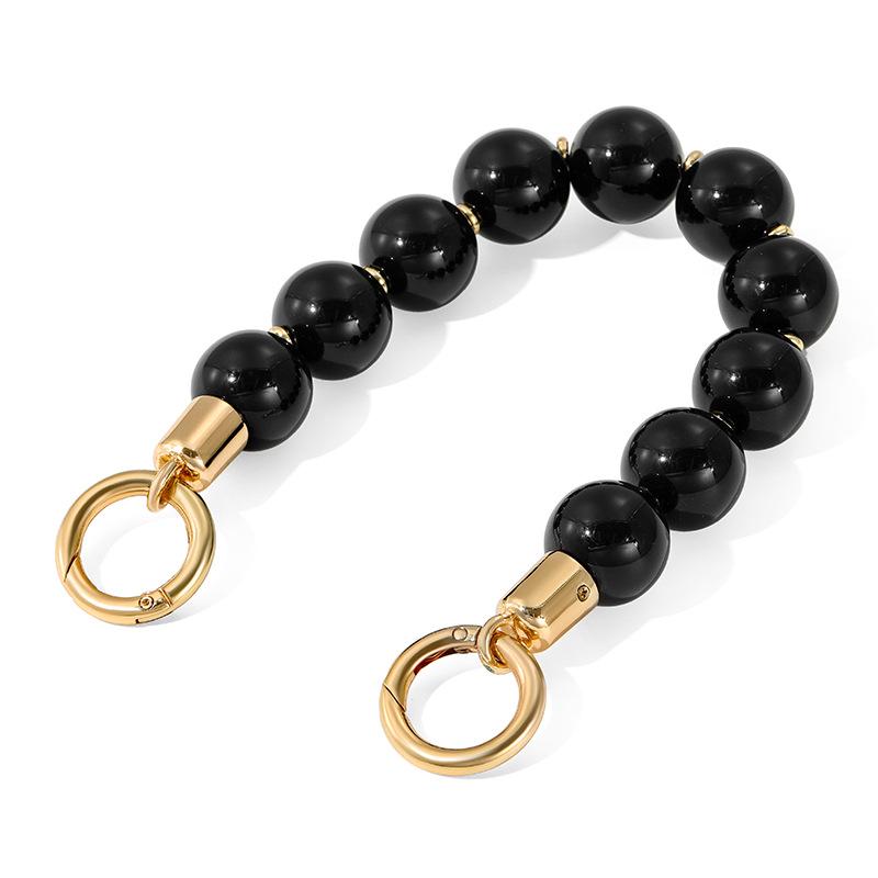 Улучшенная ручка для короткой сумки из бисера и акрила - Универсальный модный аксессуар