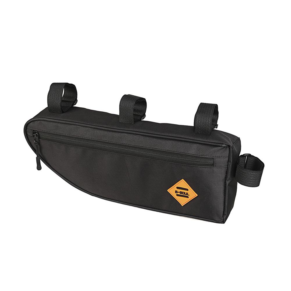 B SOUL Bicycle Triangle Bag Bike Frame Front Tube Bag Waterproof Pouch