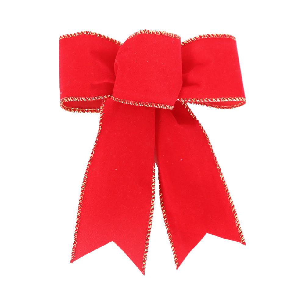 Small Red Vibrant Christmas Bow Adding A Touch Of Color To Festivities Holiday