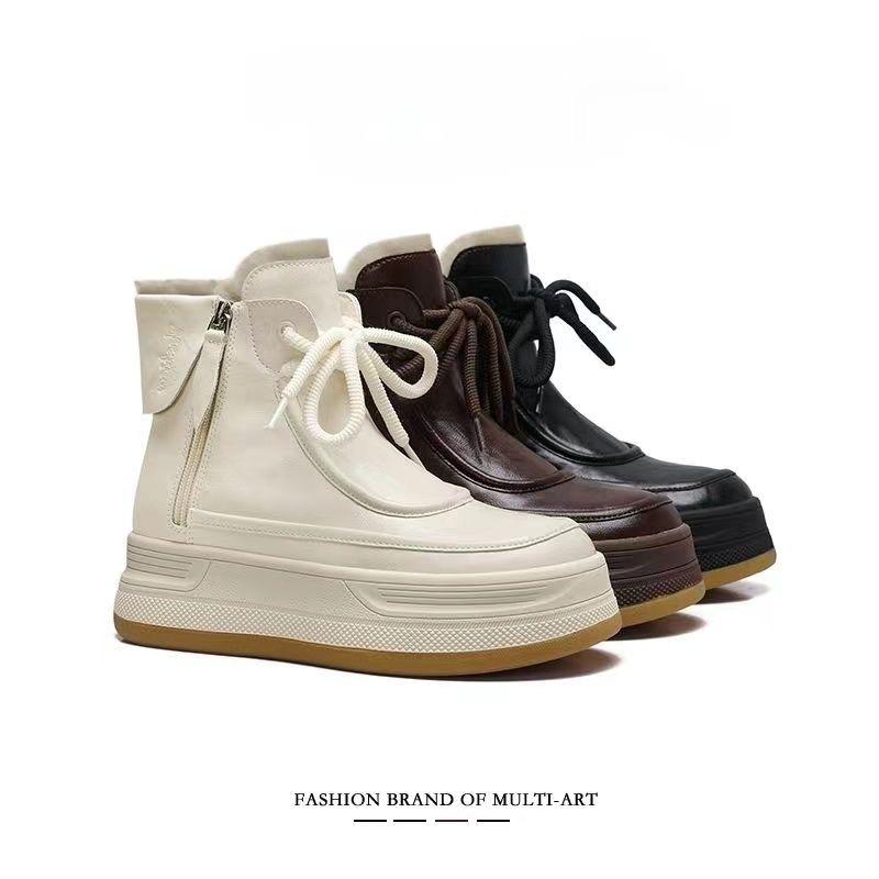 Женская обувь, зимние ботинки, хлопковая обувь, повседневные ботинки Martin, высокие ботинки