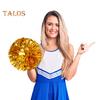 10 шт. помпонов для чирлидеров, металлические помпоны для чирлидеров с кольцами на пальцах, реквизит для командных спортивных игр, танцевальных вечеринок