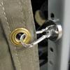 Strong Magnetic Hooks Magnetic Hooks Heavy Duty Strong Neodymium Magnets with Carabiner Hook, Magnet Hooks with Swivel for Kitch
