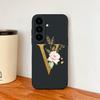 Чехол-буква с цветами для Samsung S26 Ultra Чехол для Samsung S26 Plus Задняя крышка Мягкий жидкий силикон Fundas для Galaxy S 26