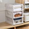 ZK30 Closet Organizer Storage Box Drawer Type Wardrobe Organizers for Cupboard Kitchen Bathroom Bedroom