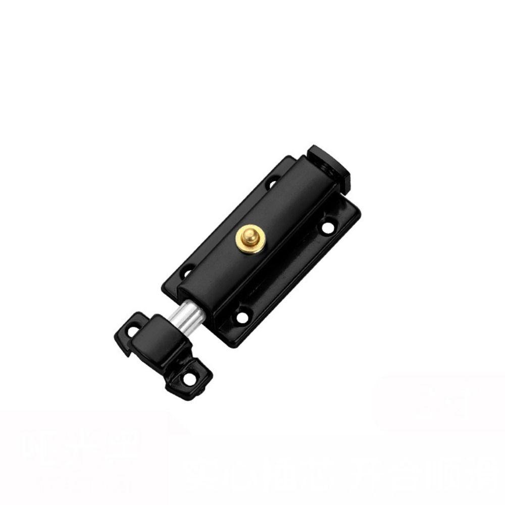 Spring Automatic Door Bolt Anti-theft Door Hasps Retro Door Buckle  Guard
