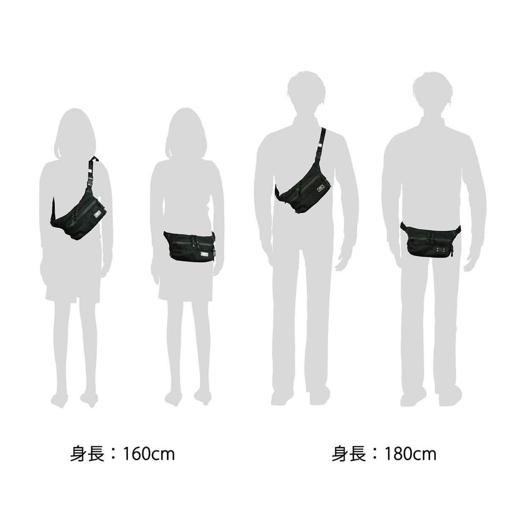 [Assob] Поясная сумка 061416 CORDURA DOBBY 305D ЧЕРНАЯ