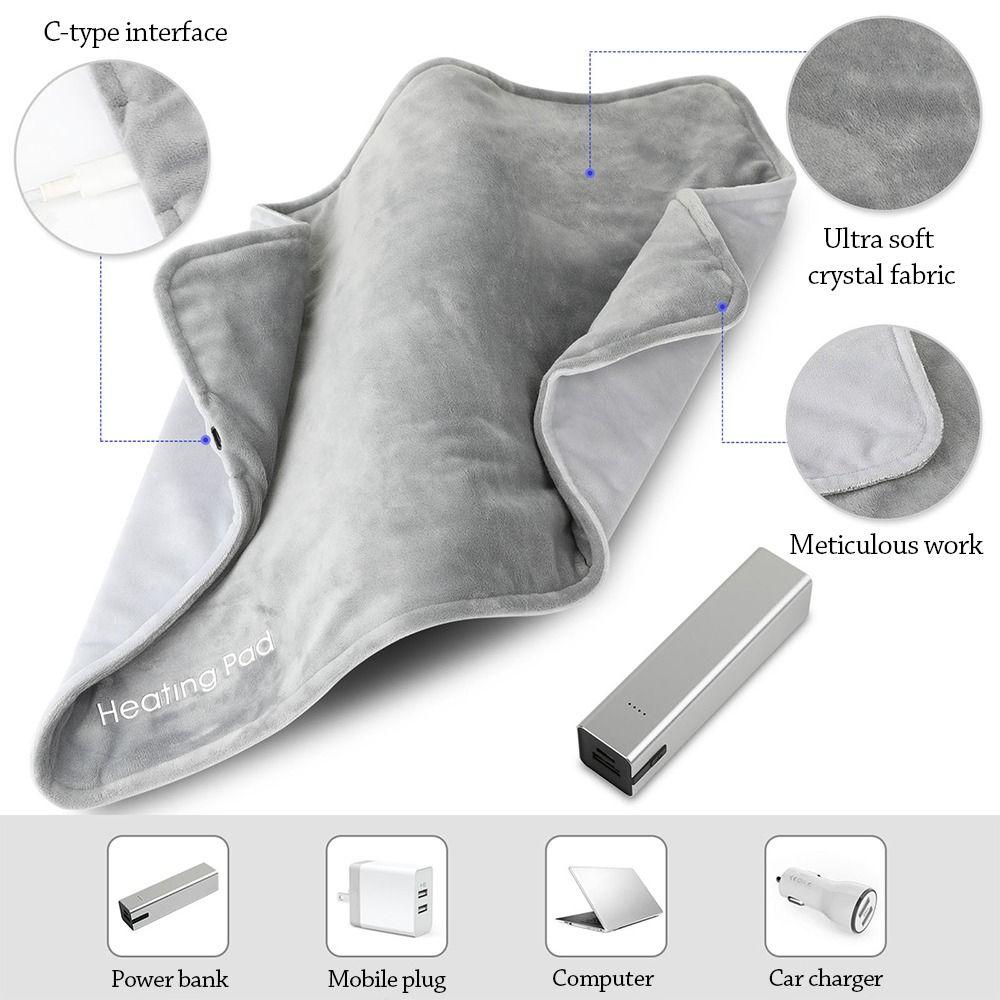50*30CM Rapid Heating Heated Mat USB Electro Sheet Pad Winter Electric Heating Blanket Office