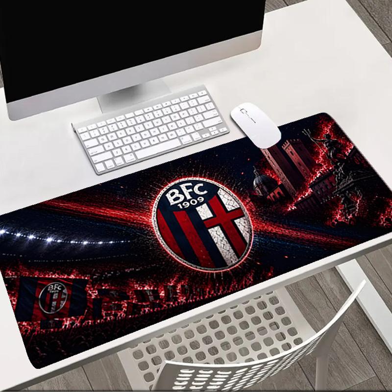 Bologna Crest Design Mouse pad Office Desk Mat, Gaming Mouse Pad Mousepad, keyboard pad,Heavy-Duty Non-Slip Rubber Backing, Gift
