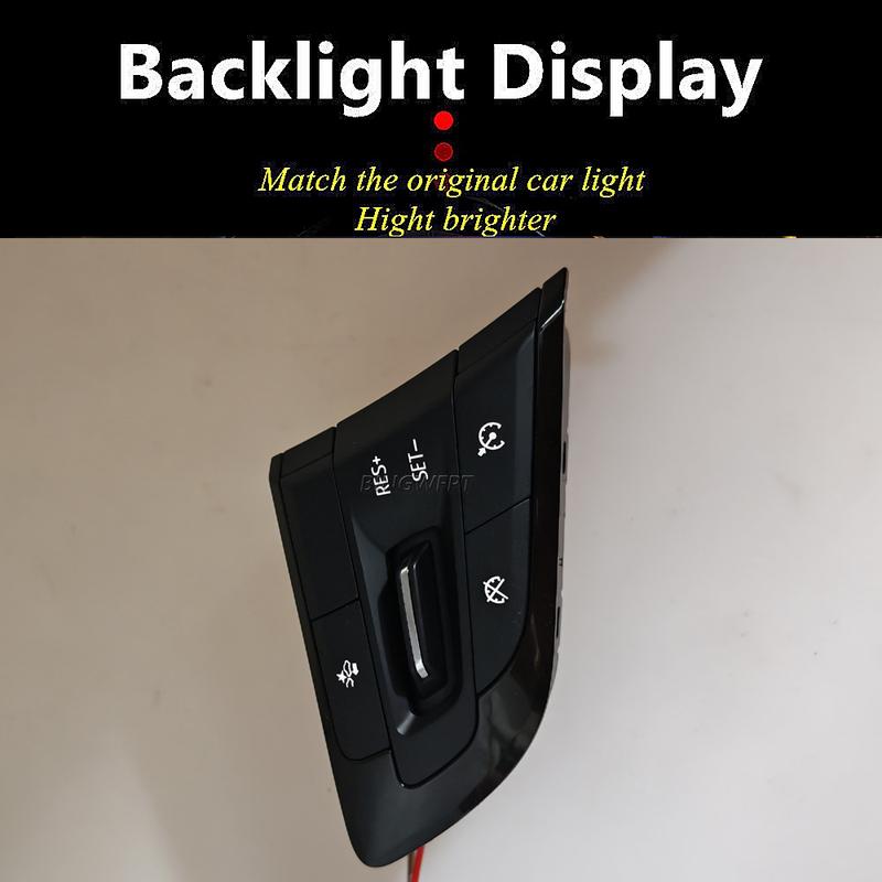 Cruise Control Switch Multifunction Steering Wheel Button Audio Cruise Speed Control For Chevrolet Trax Tracker 2019-2023