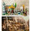 Новинка в Creative Expert Icons Movie Lorded of Rings Rivendell Castle Модель Строительные блоки Кирпич 10316 Вид на улицу Игрушки 6167 шт.