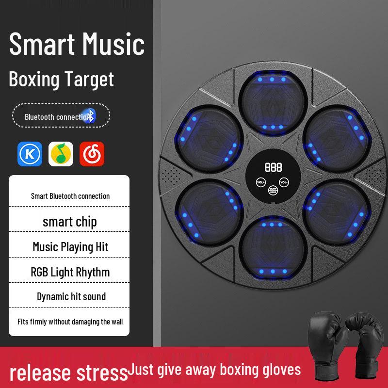 Bluetooth Smart Music Боксерская настенная мишень для домашних тренировок